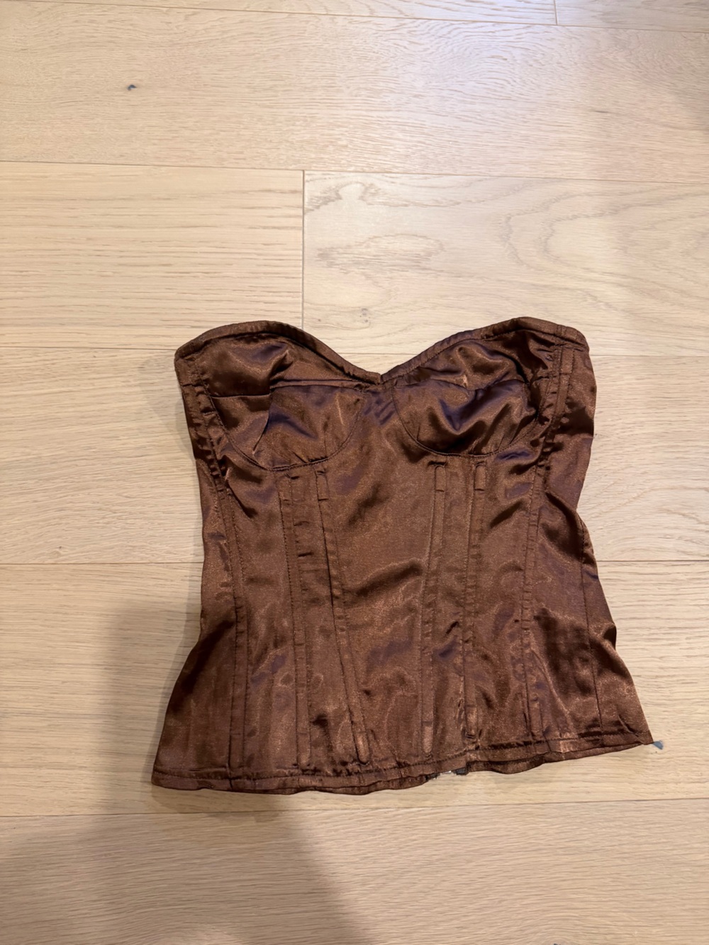 Pretty Little Thing Satin Corset